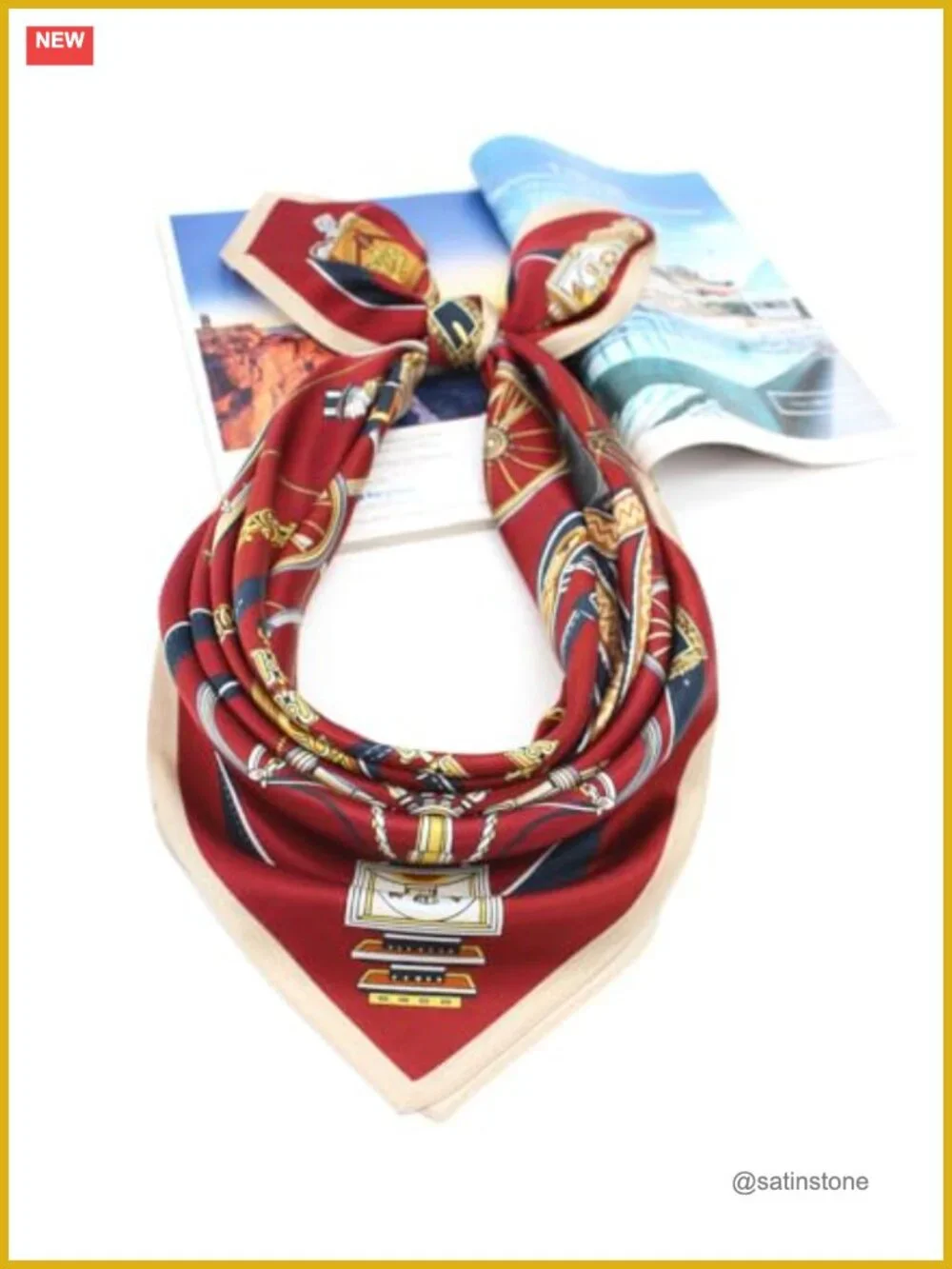 100% Mulberry Silk Scarf for Women 35